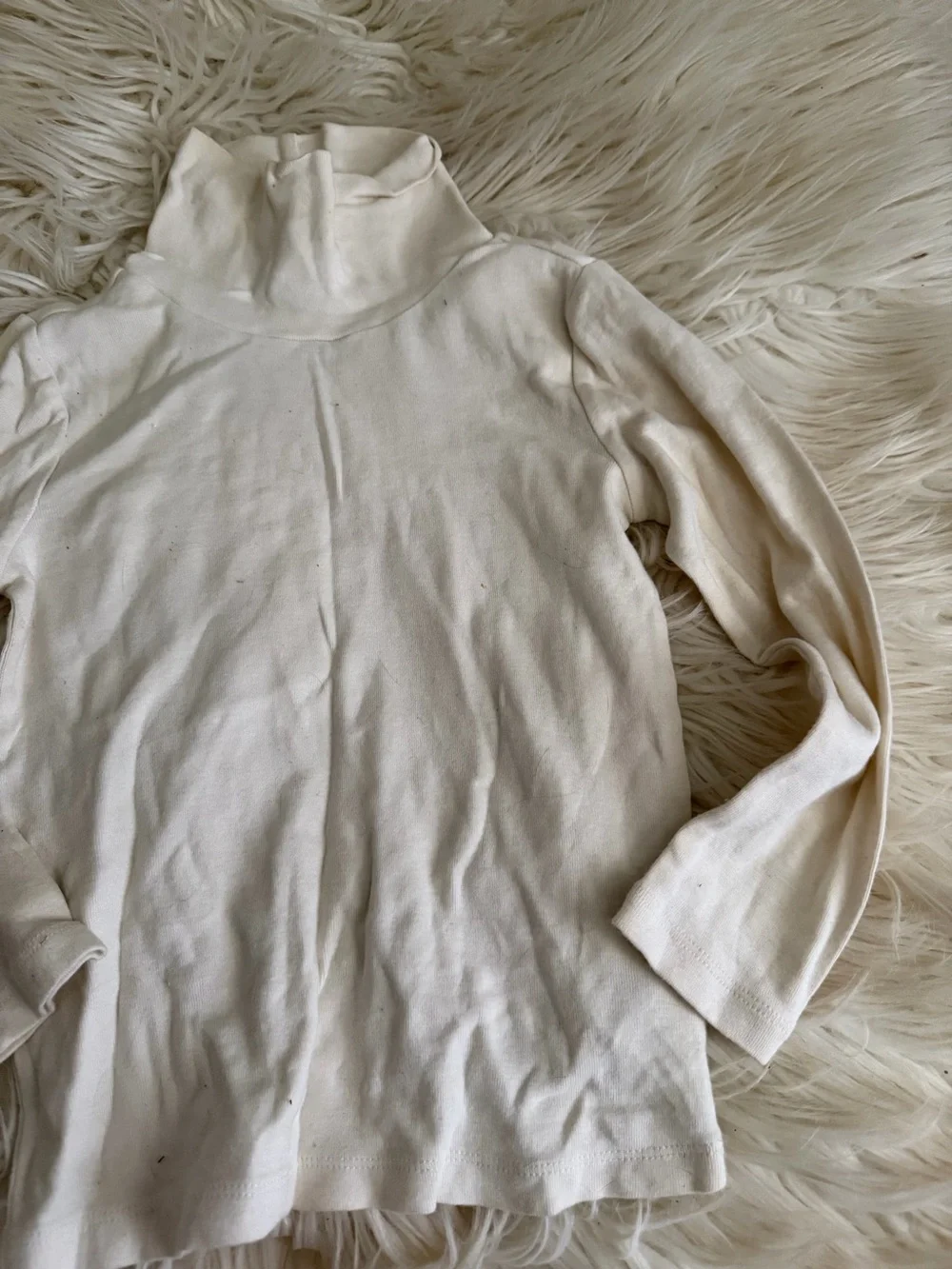 Baby Gap Cream Turtleneck Sweater